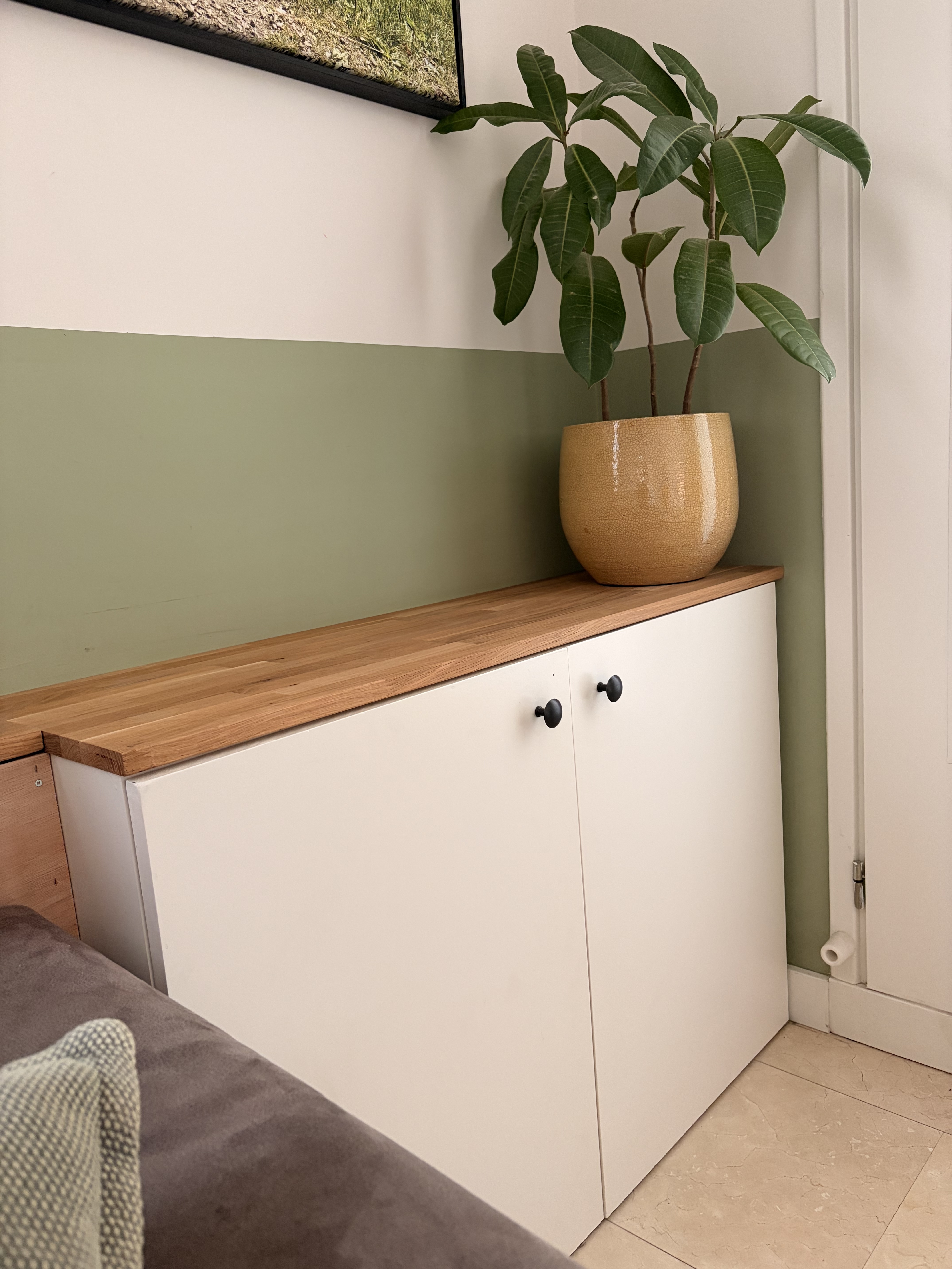Maatwerk interieur in massief hout
